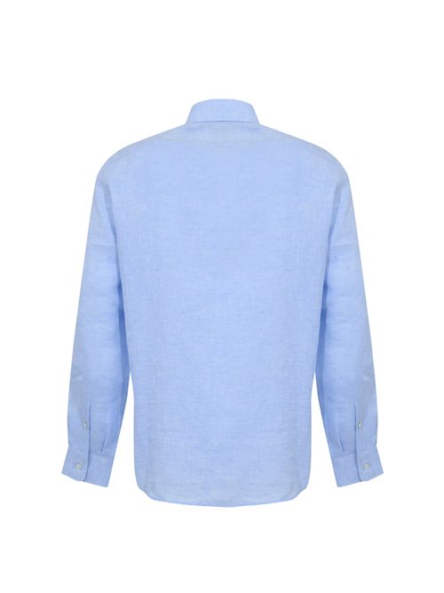 Camicia Easy Fit in lino BRUNELLO CUCINELLI | MM6840627C105